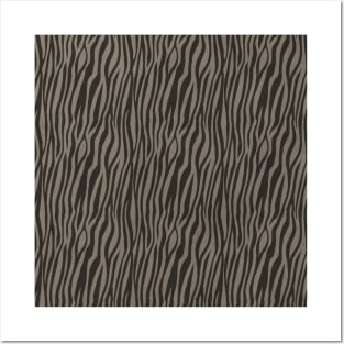 Gray Tiger Safari Print Posters and Art